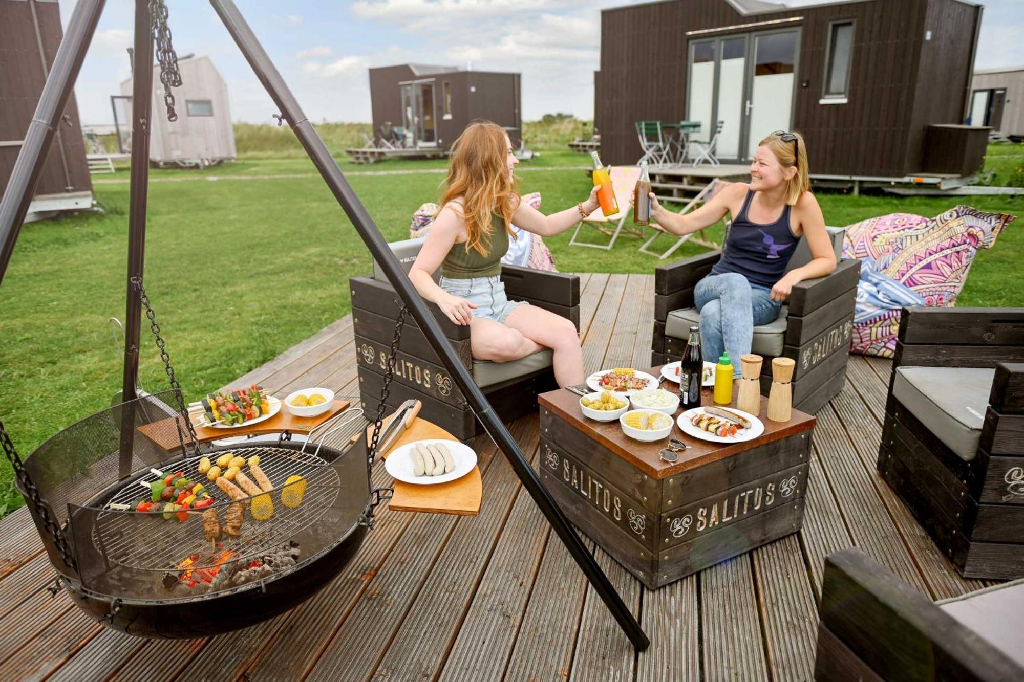 Tiny House Nature 2 Innenlage - Green Tiny Village Harlesiel Carolinensiel Exterior photo